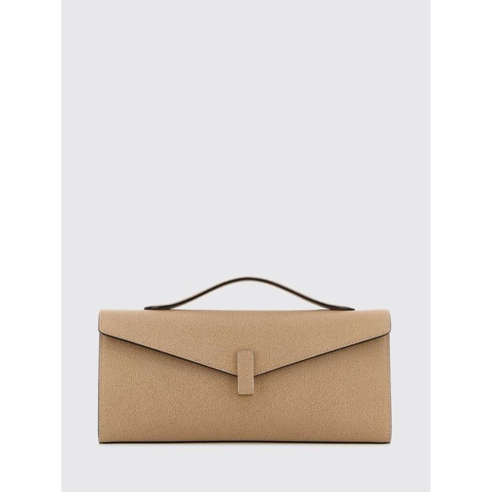 Valextra Women Iside Clutch Valextra In Grained Leather